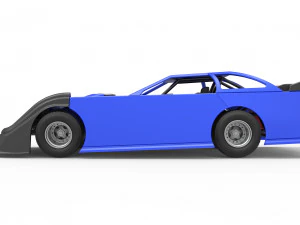 Super Dirt Late model Scale 1 to 25 3D Print Model