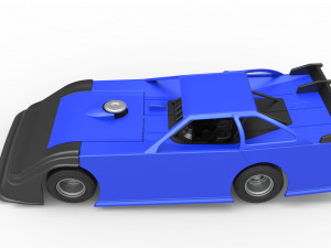 Super Dirt Late model Scale 1 to 25 3D Print Model