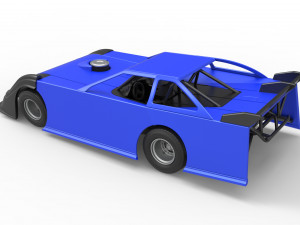 Super Dirt Late model Scale 1 to 25 3D Print Model