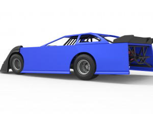 Super Dirt Late model Scale 1 to 25 3D Print Model