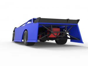 Super Dirt Late model Scale 1 to 25 3D Print Model