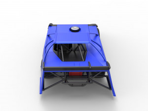 Super Dirt Late model Scale 1 to 25 3D Print Model