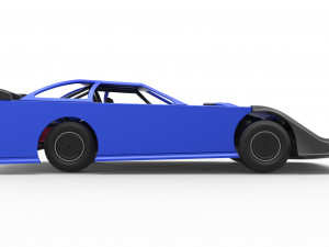 Super Dirt Late model Scale 1 to 25 3D Print Model