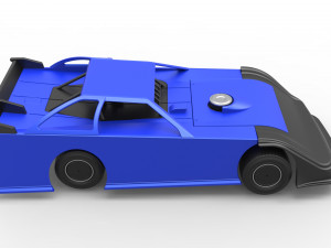 Super Dirt Late model Scale 1 to 25 3D Print Model