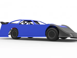 Super Dirt Late model Scale 1 to 25 3D Print Model