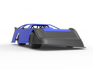 Super Dirt Late model Scale 1 to 25 3D Print Model