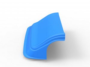 Nose for Super Dirt Late model Scale 1 to 25 3D प्रिंट मॉडल