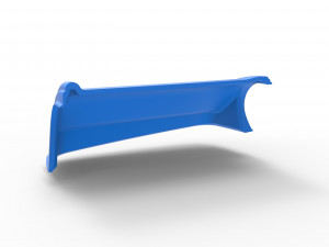 Nose for Super Dirt Late model Scale 1 to 25 3D प्रिंट मॉडल