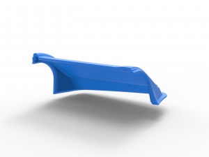 Nose for Super Dirt Late model Scale 1 to 25 3D प्रिंट मॉडल