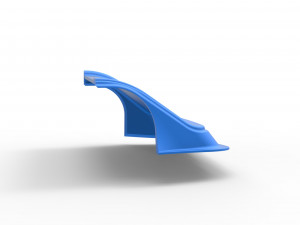Nose for Super Dirt Late model Scale 1 to 25 3D प्रिंट मॉडल