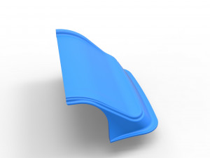 Nose for Super Dirt Late model Scale 1 to 25 3D प्रिंट मॉडल