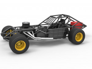 Super Dirt Late model Base Scale 1 to 25 Modelo de Impressão 3D