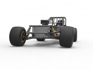 Super Dirt Late model Base Scale 1 to 25 3D प्रिंट मॉडल