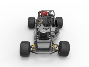 Super Dirt Late model Base Scale 1 to 25 3D प्रिंट मॉडल