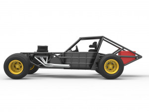 Super Dirt Late model Base Scale 1 to 25 3D प्रिंट मॉडल