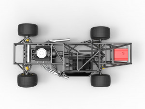 Super Dirt Late model Base Scale 1 to 25 3D प्रिंट मॉडल