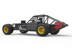 Super Dirt Late model Base Scale 1 to 25 3D प्रिंट मॉडल