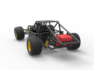 Super Dirt Late model Base Scale 1 to 25 3D प्रिंट मॉडल