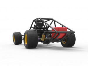 Super Dirt Late model Base Scale 1 to 25 3D प्रिंट मॉडल