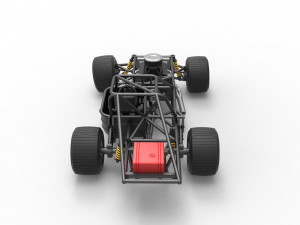 Super Dirt Late model Base Scale 1 to 25 3D प्रिंट मॉडल