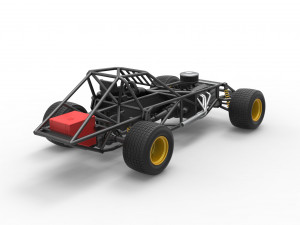 Super Dirt Late model Base Scale 1 to 25 3D प्रिंट मॉडल