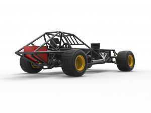 Super Dirt Late model Base Scale 1 to 25 3D प्रिंट मॉडल