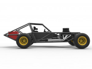 Super Dirt Late model Base Scale 1 to 25 3D प्रिंट मॉडल
