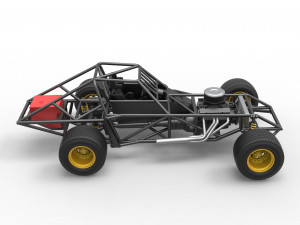 Super Dirt Late model Base Scale 1 to 25 3D प्रिंट मॉडल