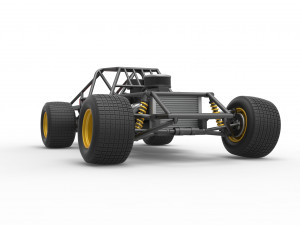 Super Dirt Late model Base Scale 1 to 25 3D प्रिंट मॉडल