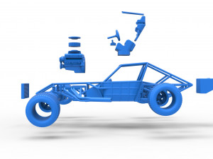 Super Dirt Late model Base Scale 1 to 25 3D प्रिंट मॉडल