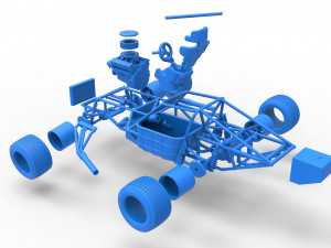 Super Dirt Late model Base Scale 1 to 25 3D प्रिंट मॉडल