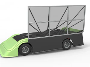 スーパーダート後期モデル サイドウイング付き スケール1～25 3Dプリントモデル