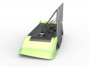 Super Dirt Late model with side wing Scale 1 to 25 3D Принт Модель