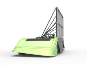 Super Dirt Late model with side wing Scale 1 to 25 3D Принт Модель
