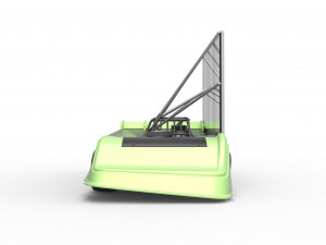 Super Dirt Late model with side wing Scale 1 to 25 3D Принт Модель