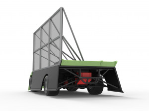 Super Dirt Late model with side wing Scale 1 to 25 3D Принт Модель