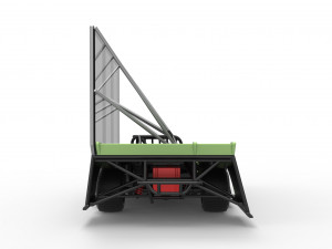 Super Dirt Late model with side wing Scale 1 to 25 3D Принт Модель