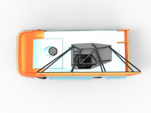 Super Dirt Late model with side wing while turning Scale 1 to 25 Model Cetak 3D