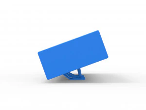 Wing of Supermodified front engine race car Scale 1 to 25 3D Print Model