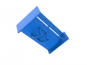 Wing of Supermodified front engine race car Scale 1 to 25 3D Print Model