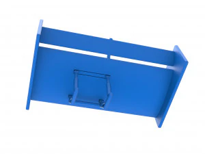 Wing of Supermodified front engine race car Scale 1 to 25 3D Print Model
