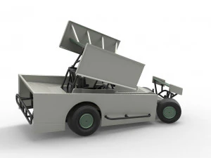 Northeast Outlaw Dirt Modified stock car V2 while turning Scale 1 to 25 3D Print Model