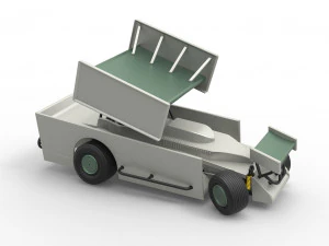 Northeast Outlaw Dirt Modified stock car V2 while turning Scale 1 to 25 3D Print Model