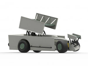 Northeast Outlaw Dirt Modified stock car V2 while turning Scale 1 to 25 3D Print Model