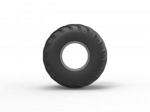 Monster Jam tire 32 Scale 1 to 25 Model do druku 3D