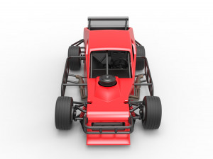 Asphalt Modified stock car Version 2 Scale 1 to 25 Model do druku 3D