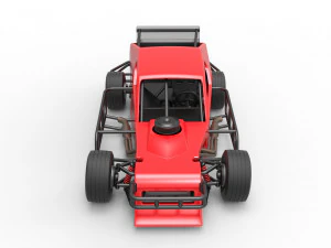 Asphalt Modified stock car Version 2 Scale 1 to 25 3D Print Model