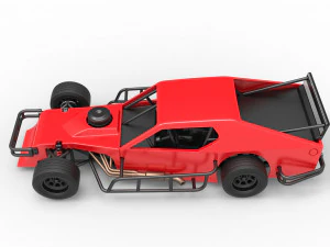 Asphalt Modified stock car Version 2 Scale 1 to 25 3D Print Model