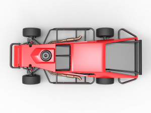 Asphalt Modified stock car Version 2 Scale 1 to 25 Model do druku 3D