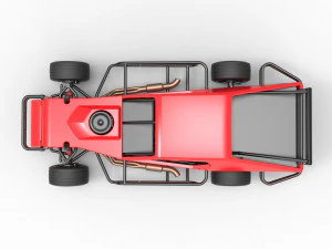 Asphalt Modified stock car Version 2 Scale 1 to 25 3D Print Model